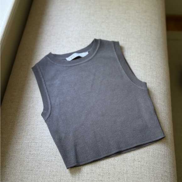 NWOT Zara Cropped Tank - Picture 1 of 4